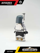 Commander Wolffe (Desert Gear) UV Printed Figure