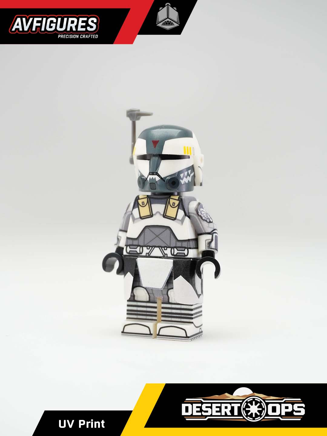 Commander Wolffe (Desert Gear) UV Printed Figure