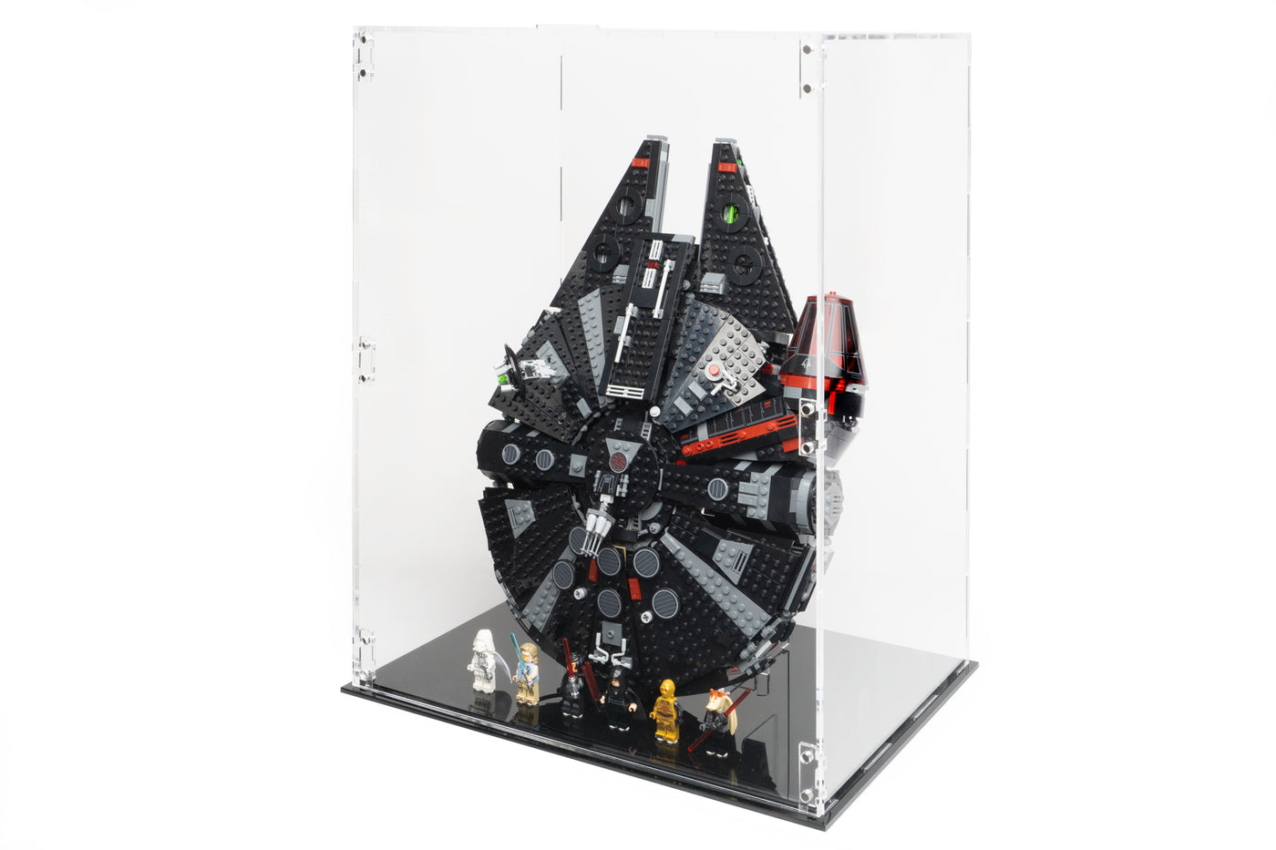 Display case for LEGO® Star Wars Dark Falcon (75389) - WS - BrickShell Cases