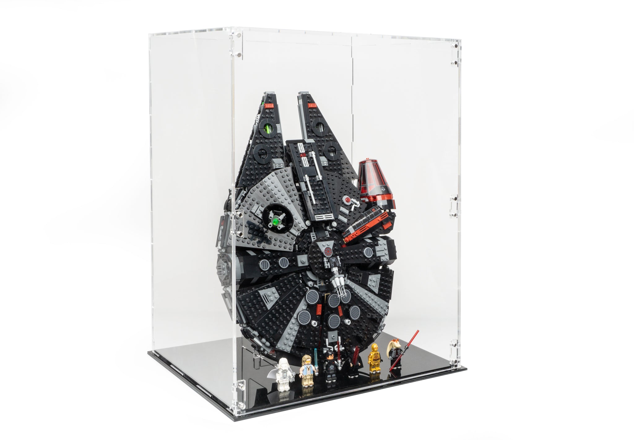 Display case for LEGO® Star Wars Dark Falcon (75389) - WS - BrickShell Cases