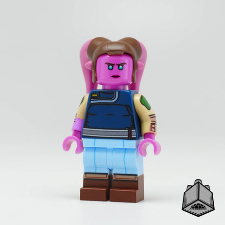 Devon Izara simplified UV printed figure by AV Figures, front view showcasing detailed design and vibrant colors.