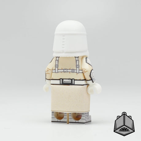 Imperial Snowtrooper UV printed figure from AV Figures, showing the back view of the detailed Star Wars collectible figure.