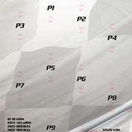 PRE-RELEASE! Wall Hanging F1 Constructors Leader Board