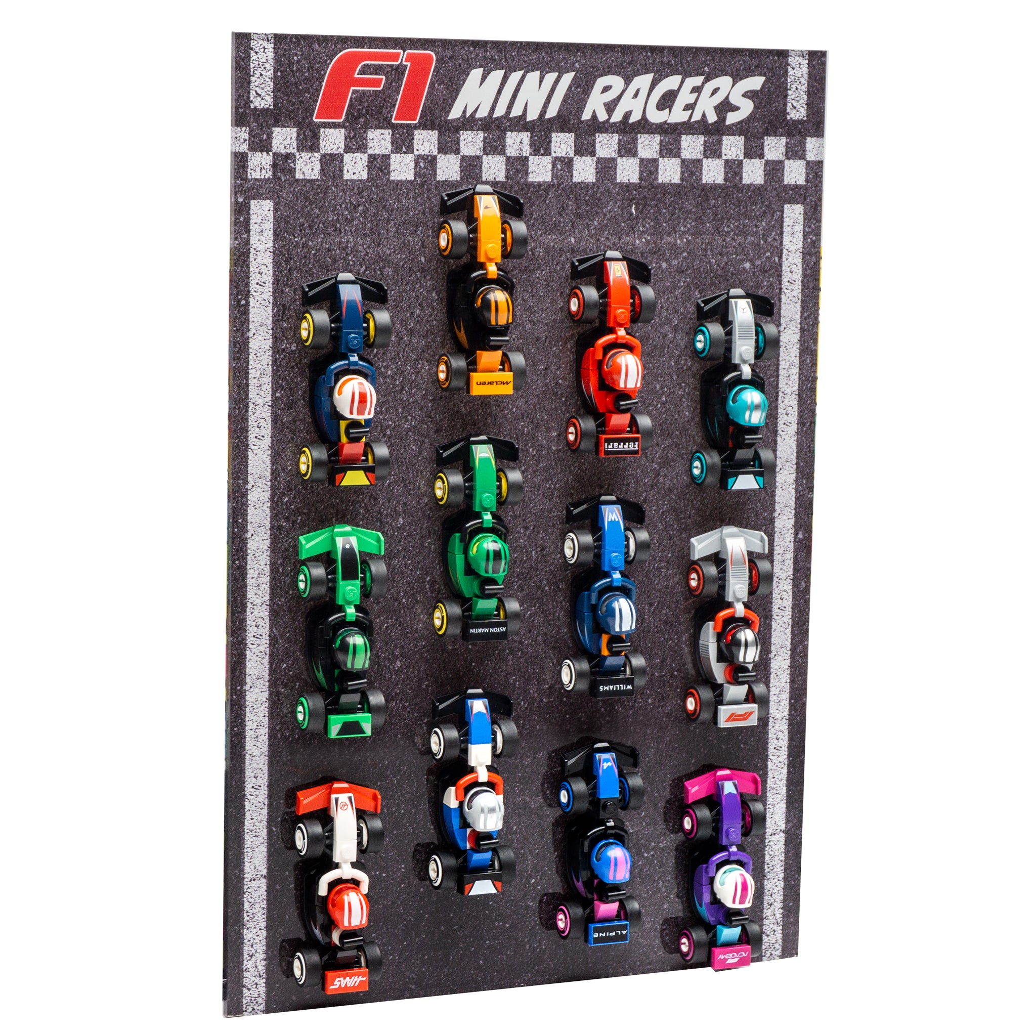 Mini Racing Stand Wall Hanging F1 Mini Racer Board (71049)