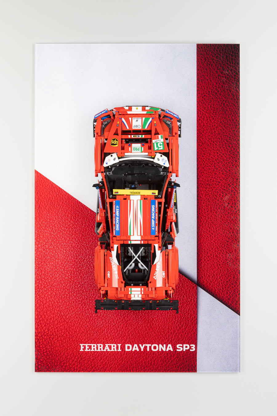 Wall Hanging Car Frame - Ferrari Daytona SP3 (42143)
