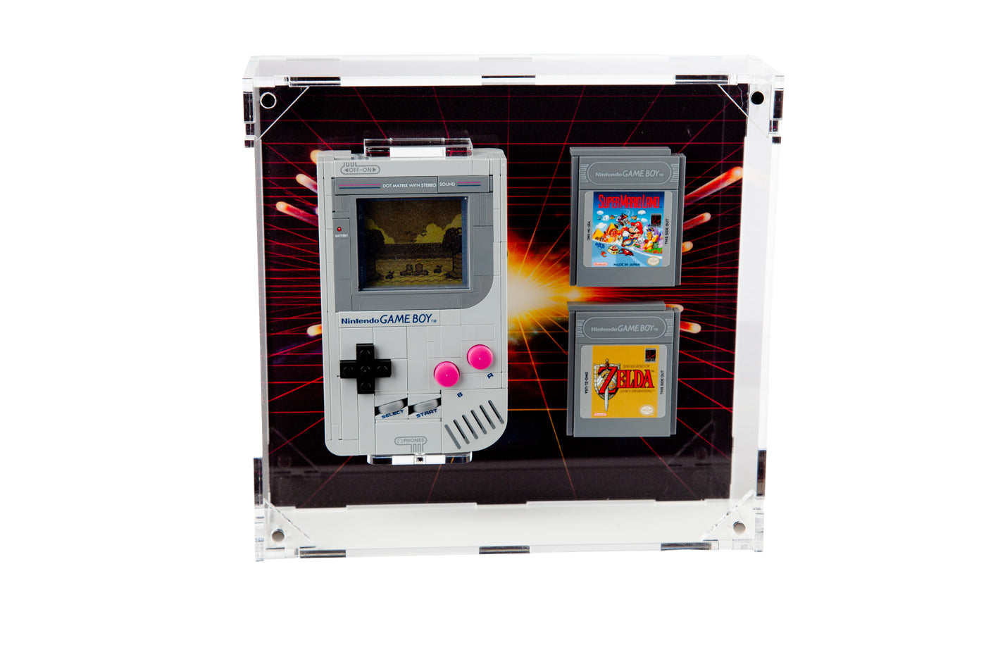 Wall Mounted Display Case for LEGO® Gameboy ™ (72046)