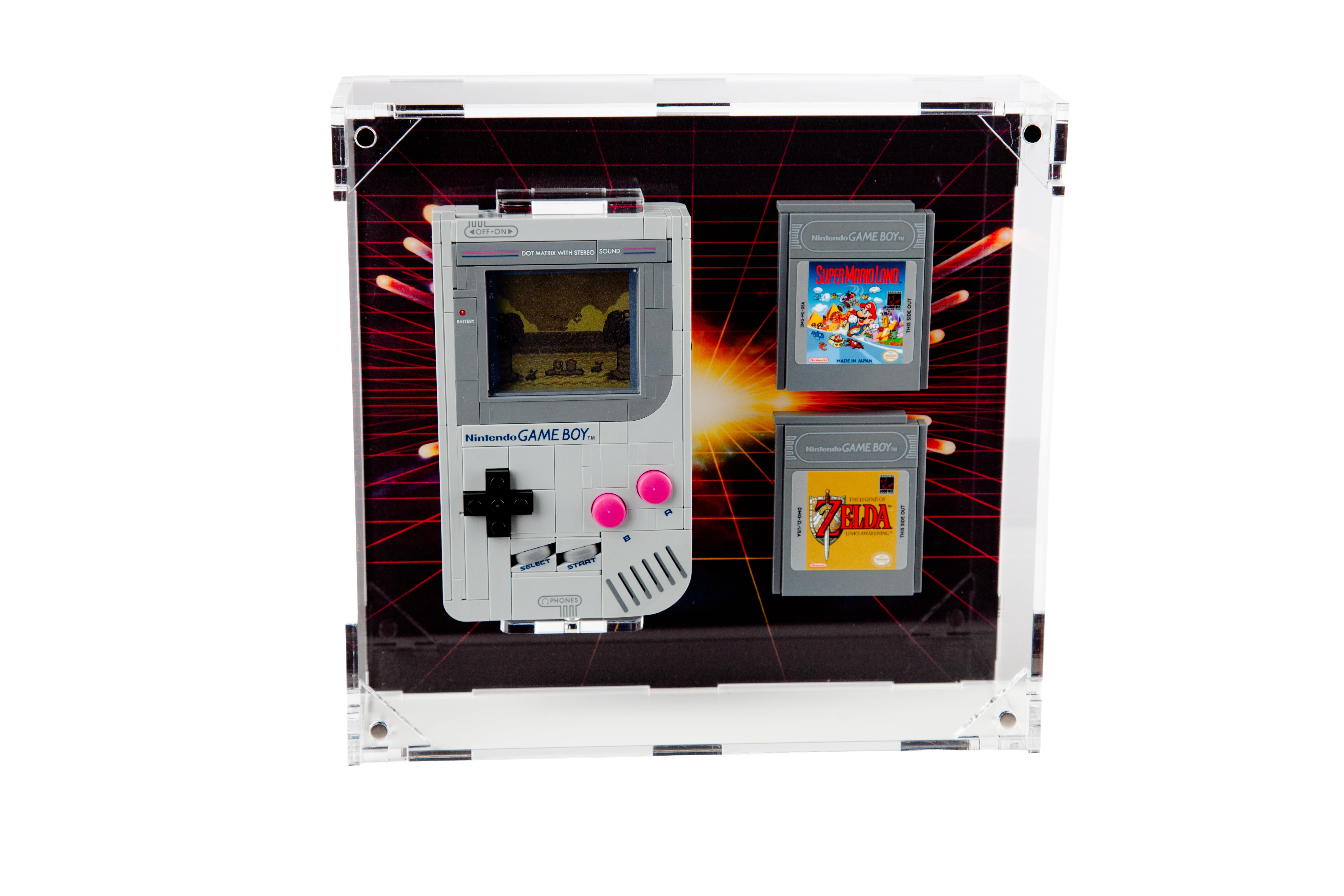 Wall Mounted Display Case for LEGO® Gameboy ™ (72046)