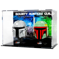 Star Wars™ Helmet Display case - Bounty Hunters Guild - 2 count - 75328, 75277