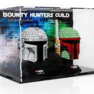 Star Wars™ Helmet Display case - Bounty Hunters Guild - 2 count - 75328, 75277 - BrickShell Cases