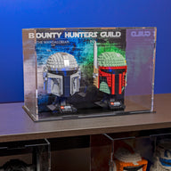 Star Wars™ Helmet Display case - Bounty Hunters Guild - 2 count - 75328, 75277