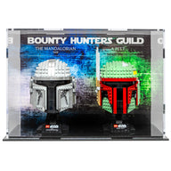 Star Wars™ Helmet Display case - Bounty Hunters Guild - 2 count - 75328, 75277