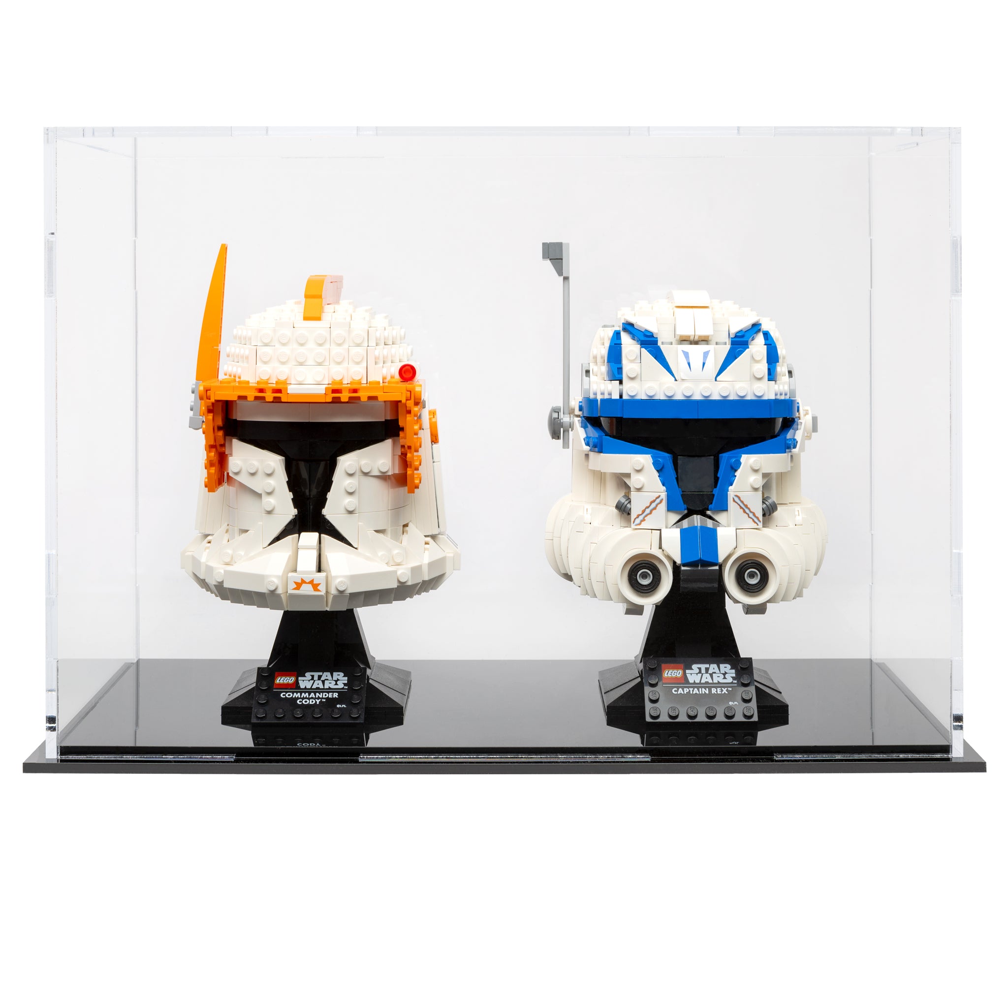 Star Wars™ Helmet Display case - Commander Cody and Captain Rex