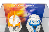 Star Wars™ Helmet Display case - Commander Cody and Captain Rex - 2 count - 75349, 75350 - BrickShell Cases