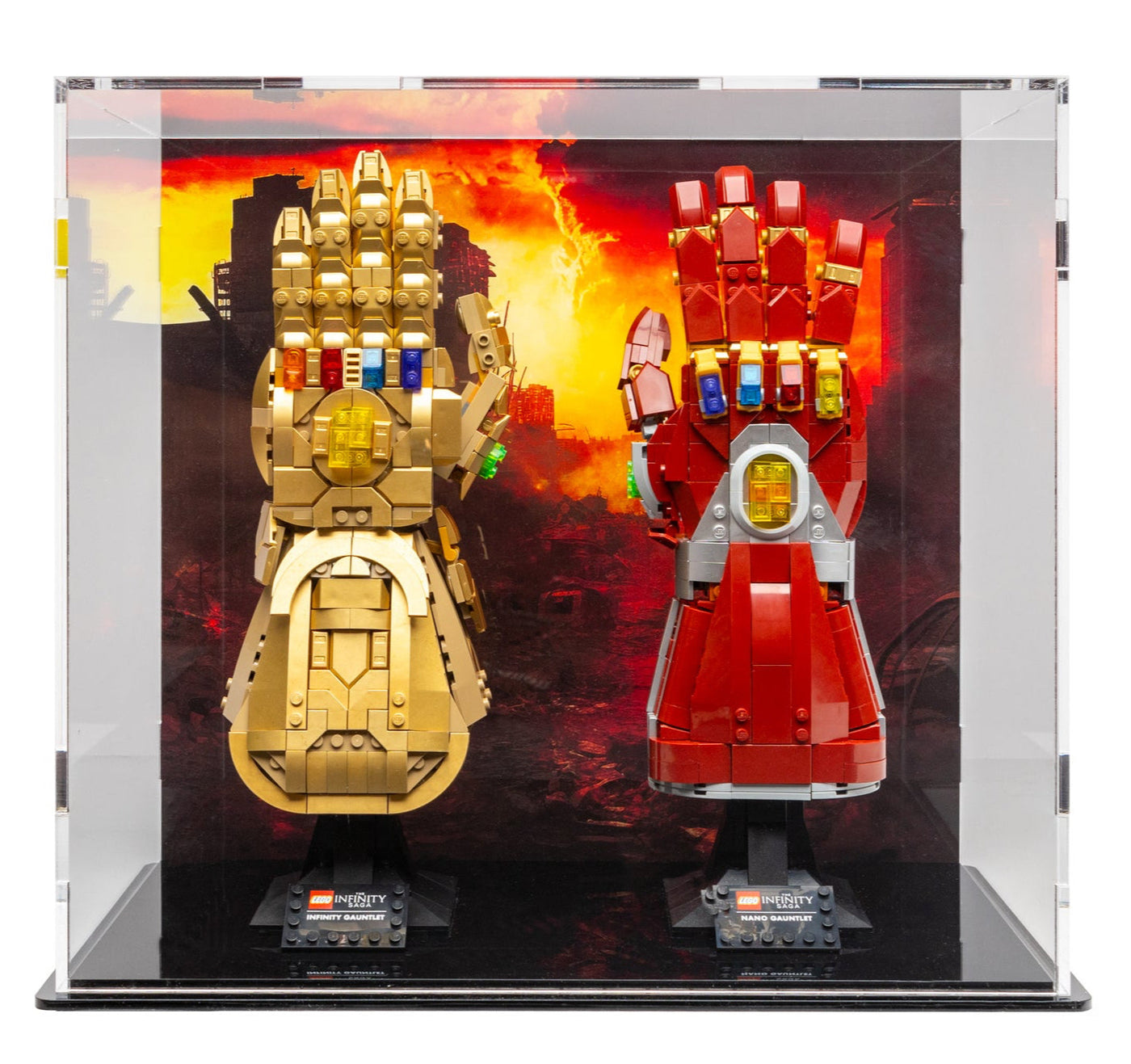 Marvel Avengers Gauntlet Display Case - Infinity and Nano - 76191, 76223