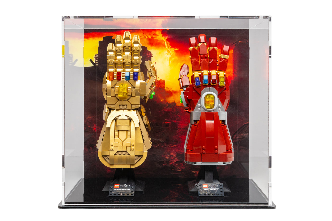 LEGO® Avengers Gauntlet Display case - Infinity and Nano - 76191, 76223