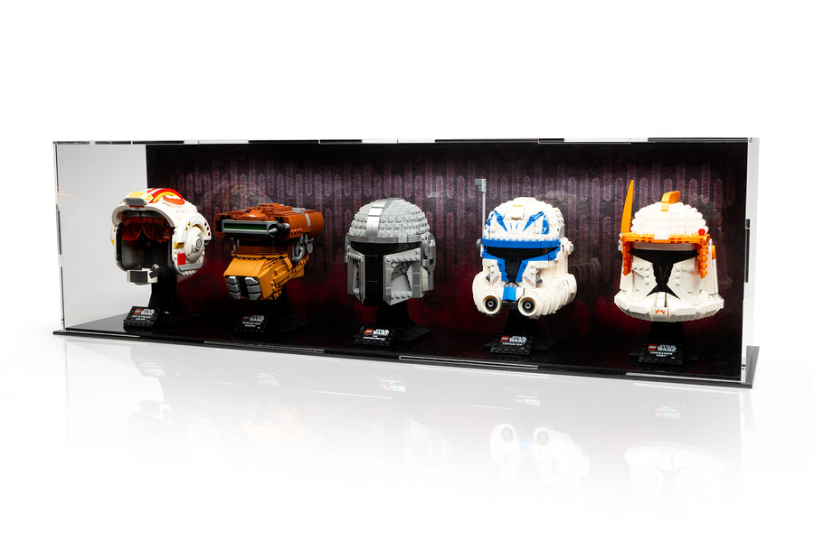 LEGO® Star Wars Helmet Display case - Quintuple