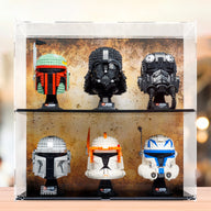 Helmet Display case - 6 count