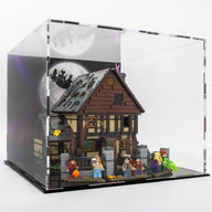 Display case for LEGO® Ideas Disney Hocus Pocus: Sanderson Sisters' Cottage (21341) - BrickShell Cases