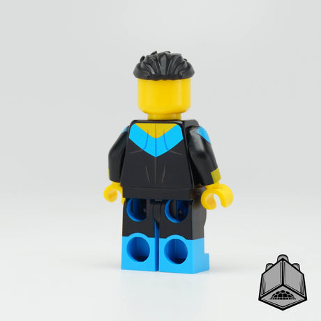 Invincible UV printed figure from AV Figures showing the detailed back view of the collectible superhero character.