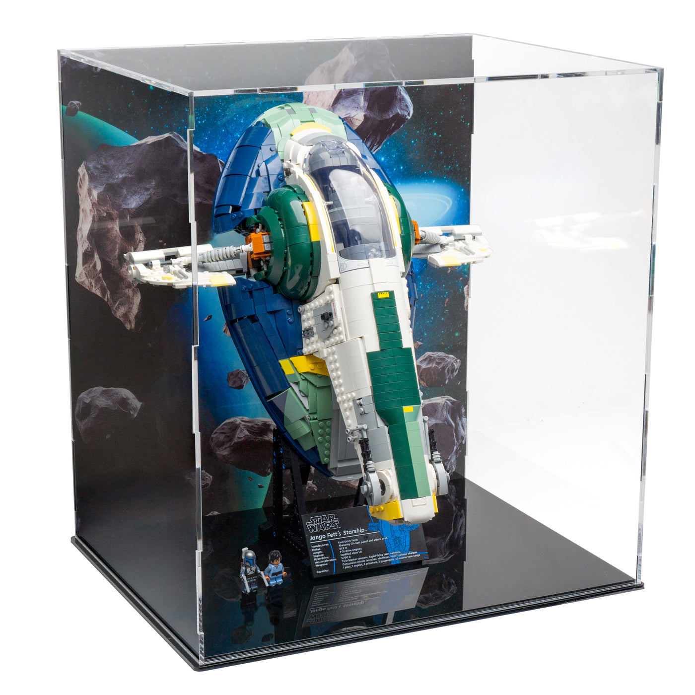 LEGO® Star Wars™ Jango Fett’s Slave I Display Case (75409)
