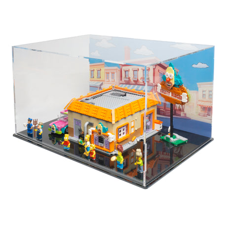 The Simpsons: Krusty Burger Minifigure® Display Case