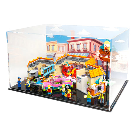 The Simpsons: Krusty Burger Minifigure® Display Case