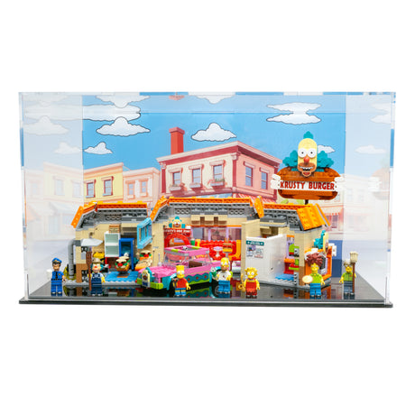 The Simpsons: Krusty Burger Minifigure® Display Case