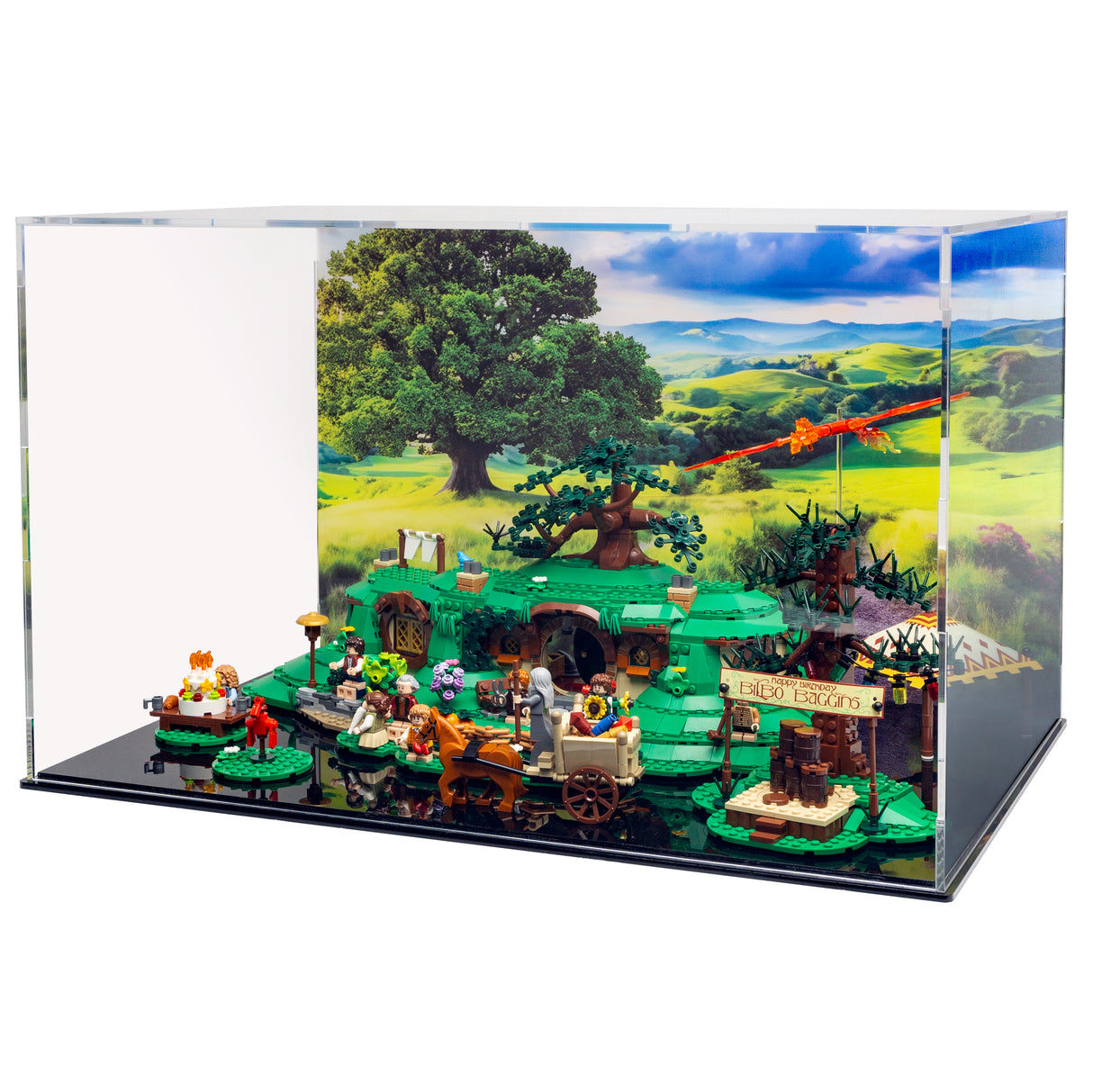 LEGO® The Lord of the Rings: The Shire™ Display Case (10354)