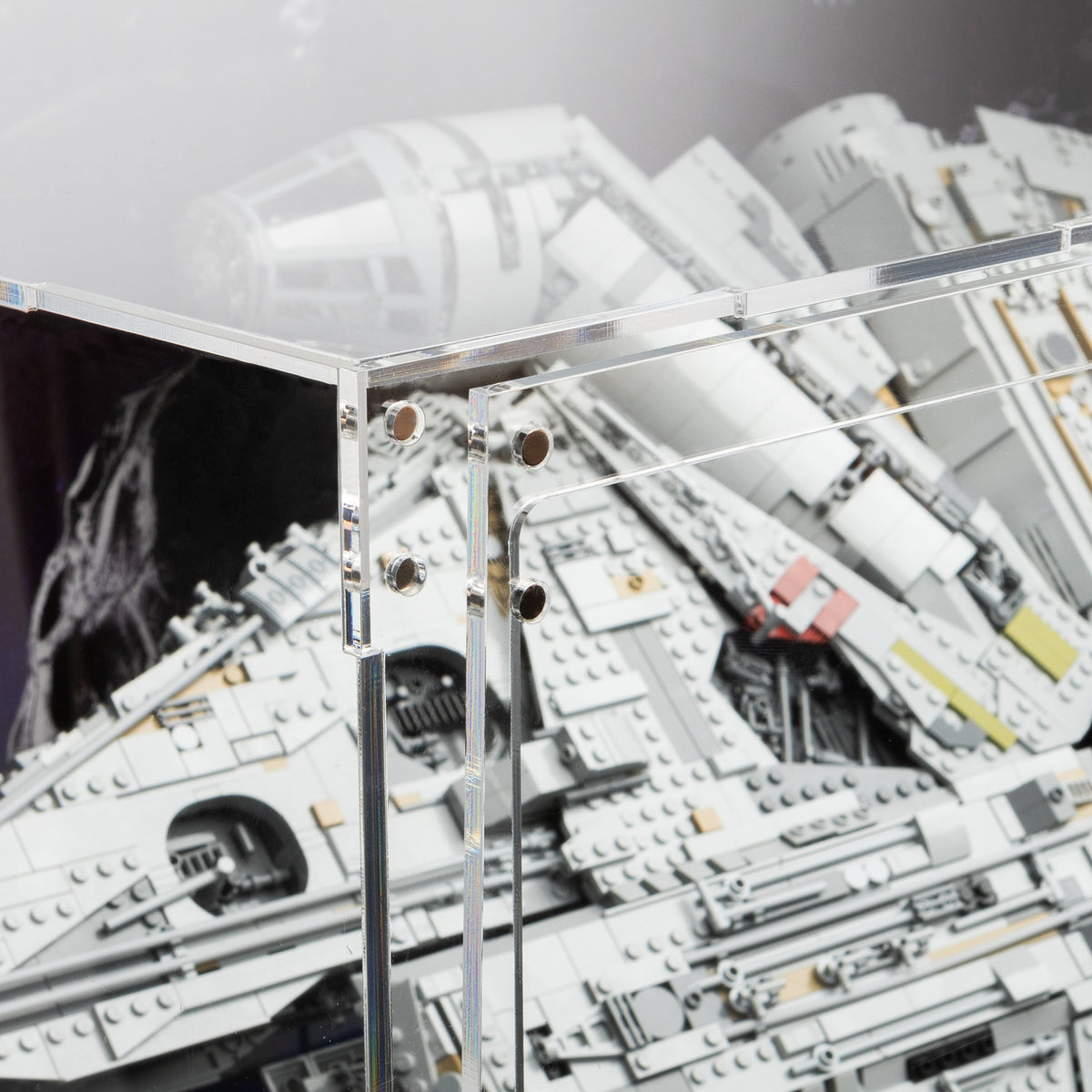Vitrine Acrylique Compatible avec Le-go 75192 Millennium Falcon, Vitrine Transparente Anti-Poussière (Vitrine Uniquement) A,3mm Vitrine Acrylique Compatible avec Le-go 75192 Millennium Falcon, Vitrine Transparente Anti-Poussière (Vitrine Uniquement) A,3mm