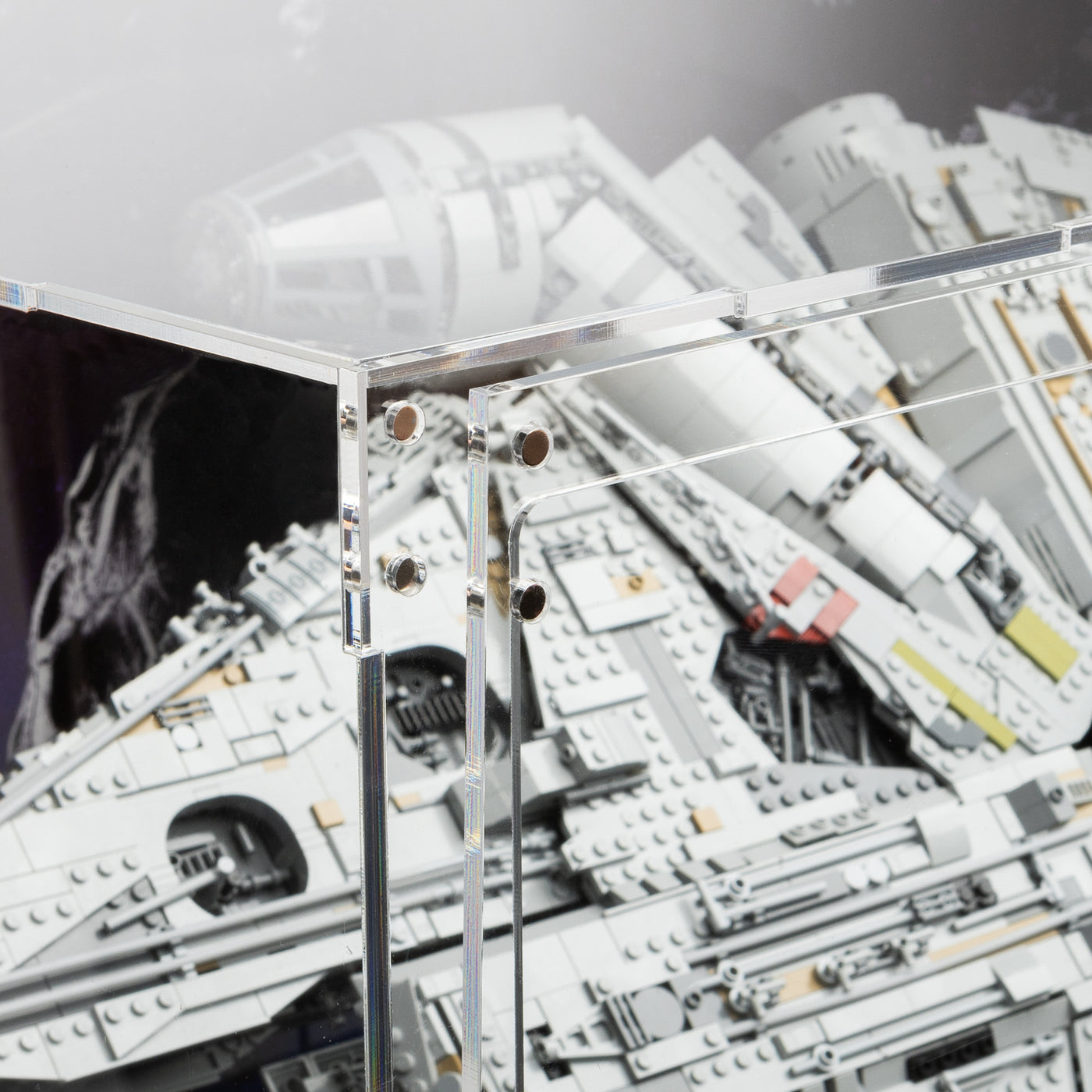 Falcon Display Case Lego Ucs Millennium Falcon Stand Acrylic