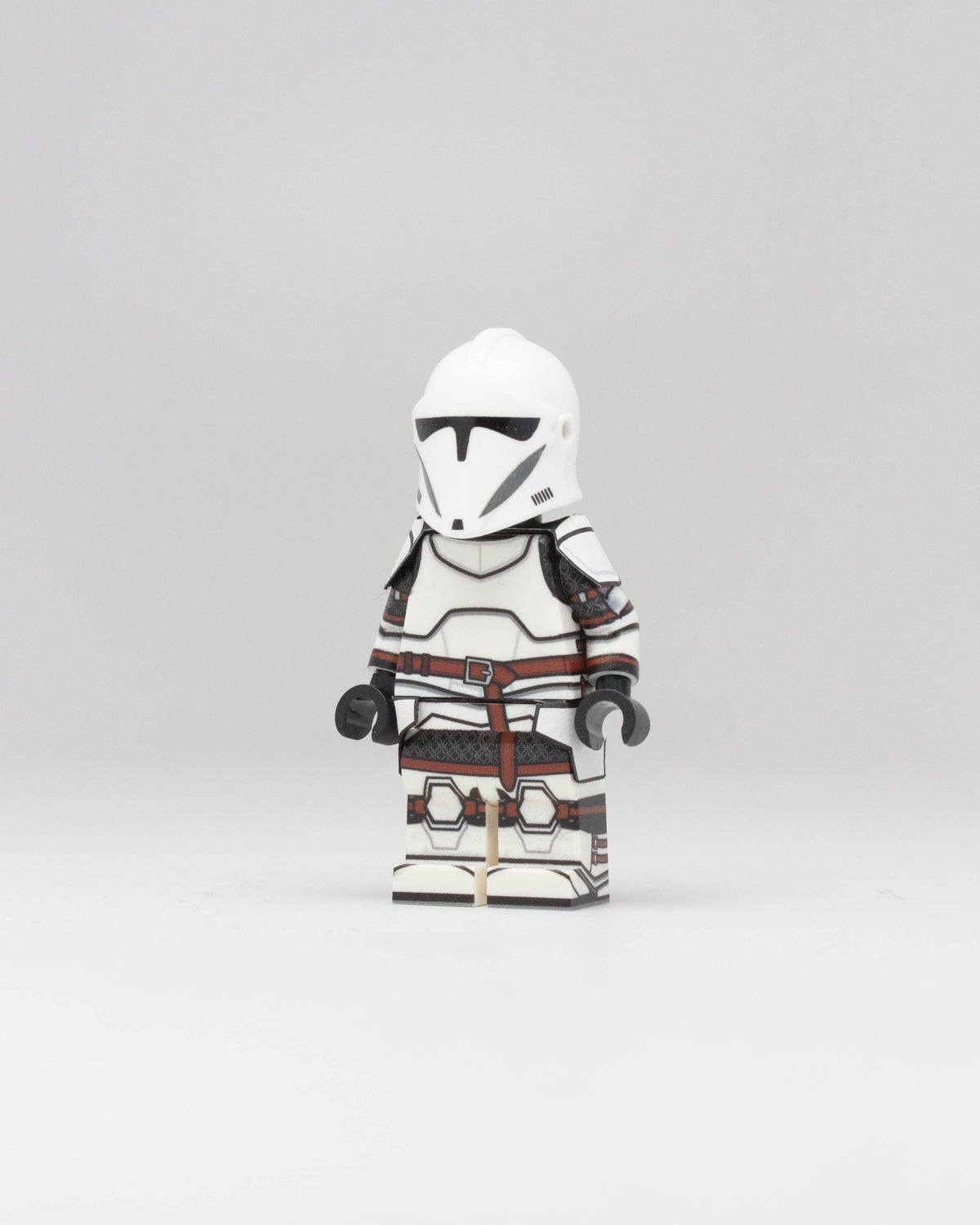 Custom Bartok Knight Clone Grunt UV printed figure by AV Figures, detailed minifigure with vibrant design and intricate armor details.