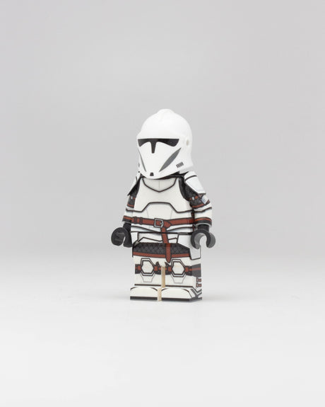 Custom Bartok Knight Clone Grunt UV printed figure by AV Figures, detailed minifigure with vibrant design and intricate armor details.