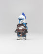 Custom UV-printed Bartok Knight Captain Rex minifigure by AV Figures, detailed design and vibrant colors on a collectible figure.