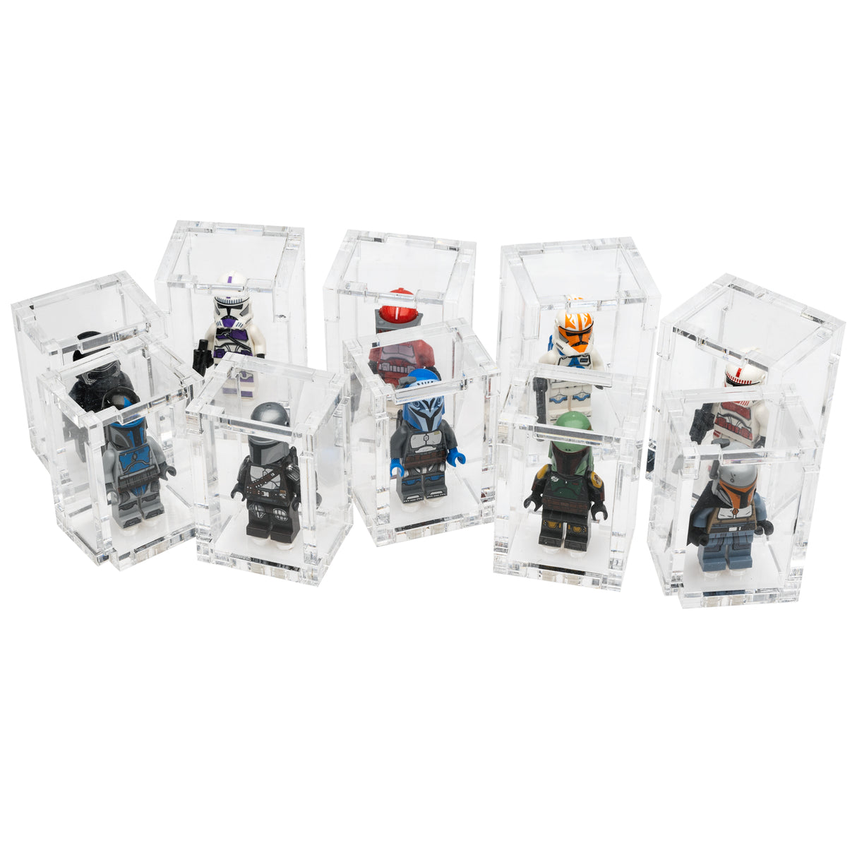 Mini Minifigure Podium 5 or 10-Pack