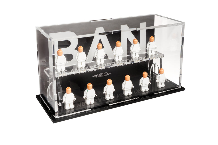 LEGO® ACOB Minifigure Display Case – 12-Count Podium