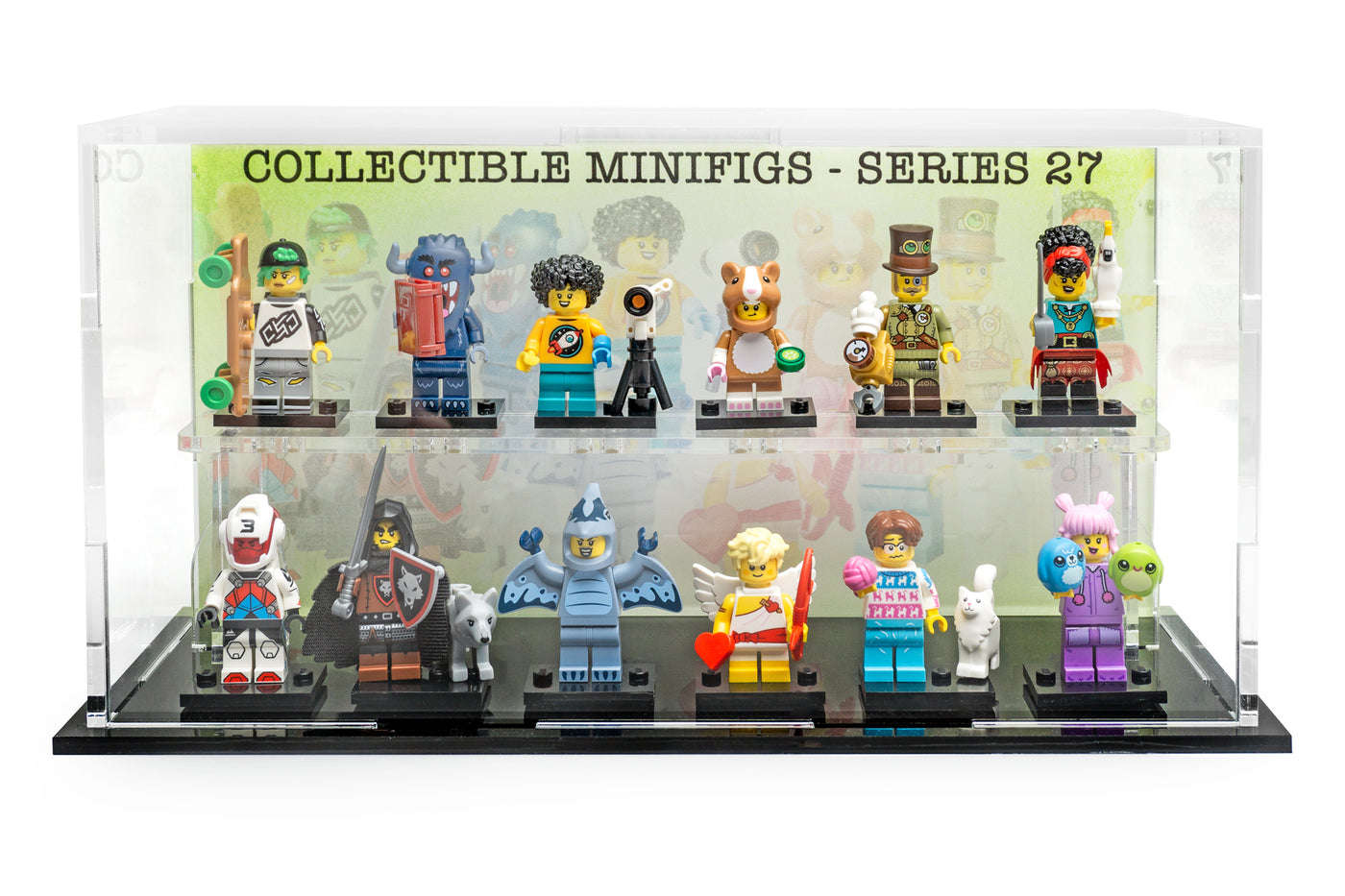 WS - Minifigures Podium 12ct CMS 27 (71048) - BrickShell Cases