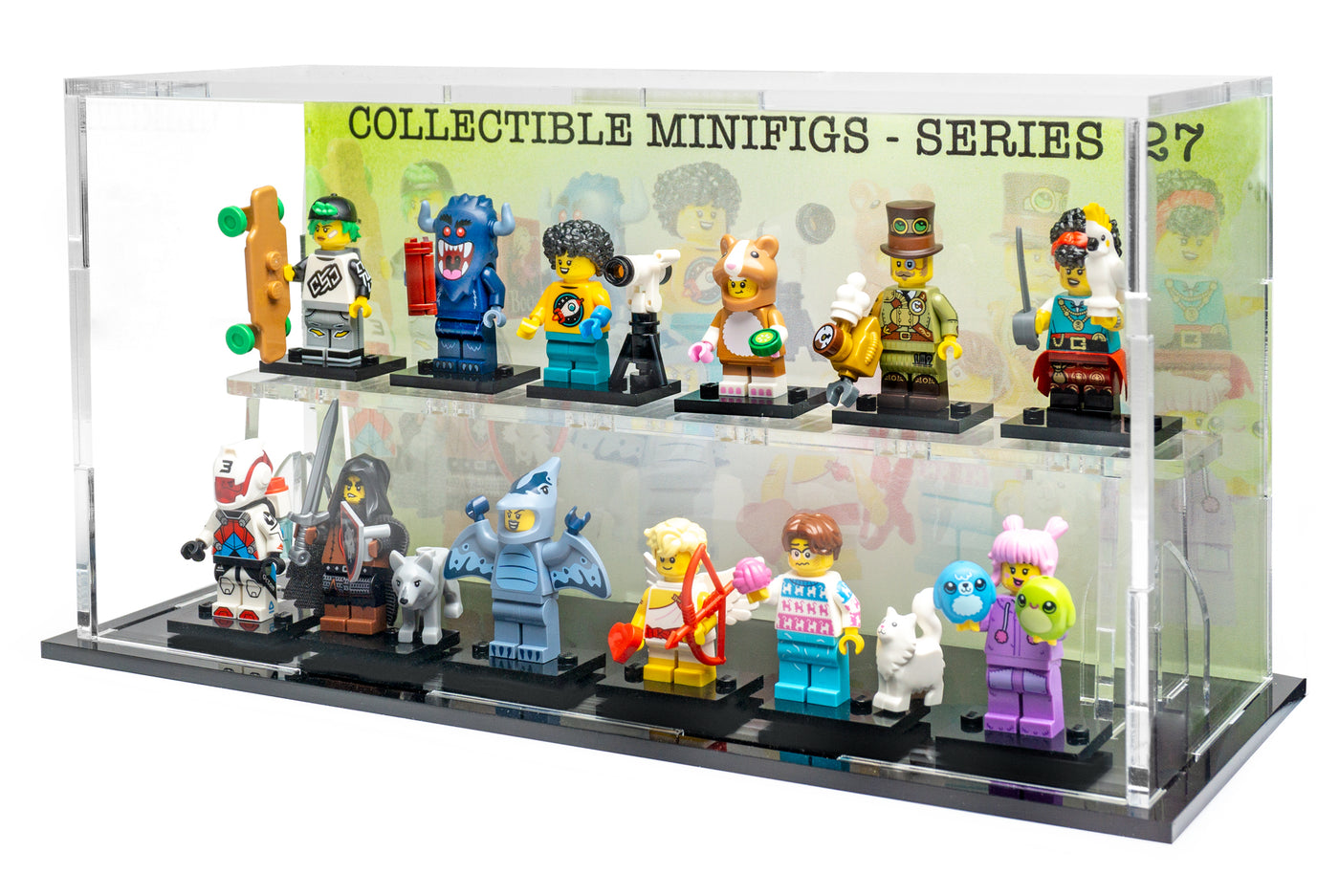 WS - Minifigures Podium 12ct CMS 27 (71048) - BrickShell Cases