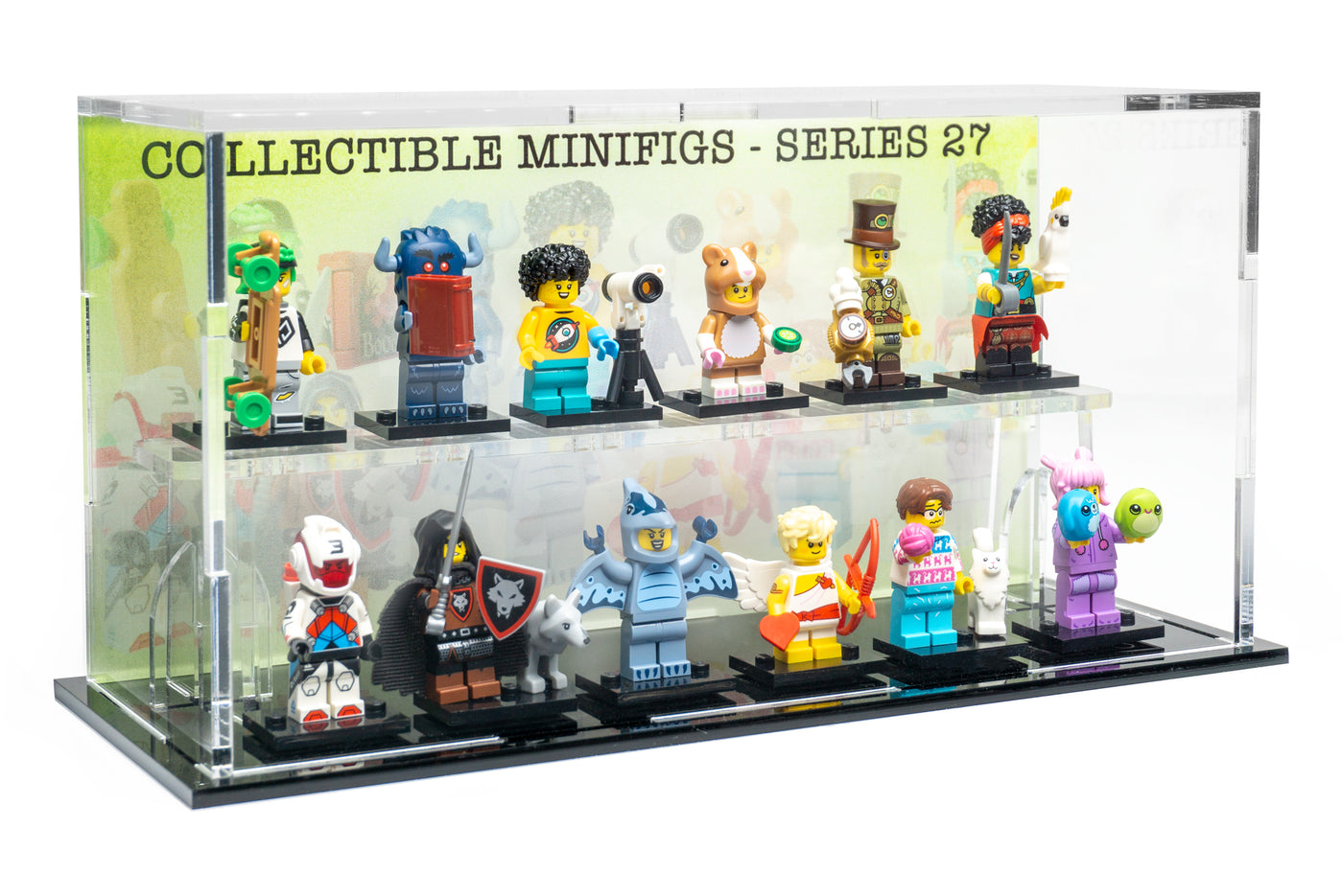 WS - Minifigures Podium 12ct CMS 27 (71048) - BrickShell Cases