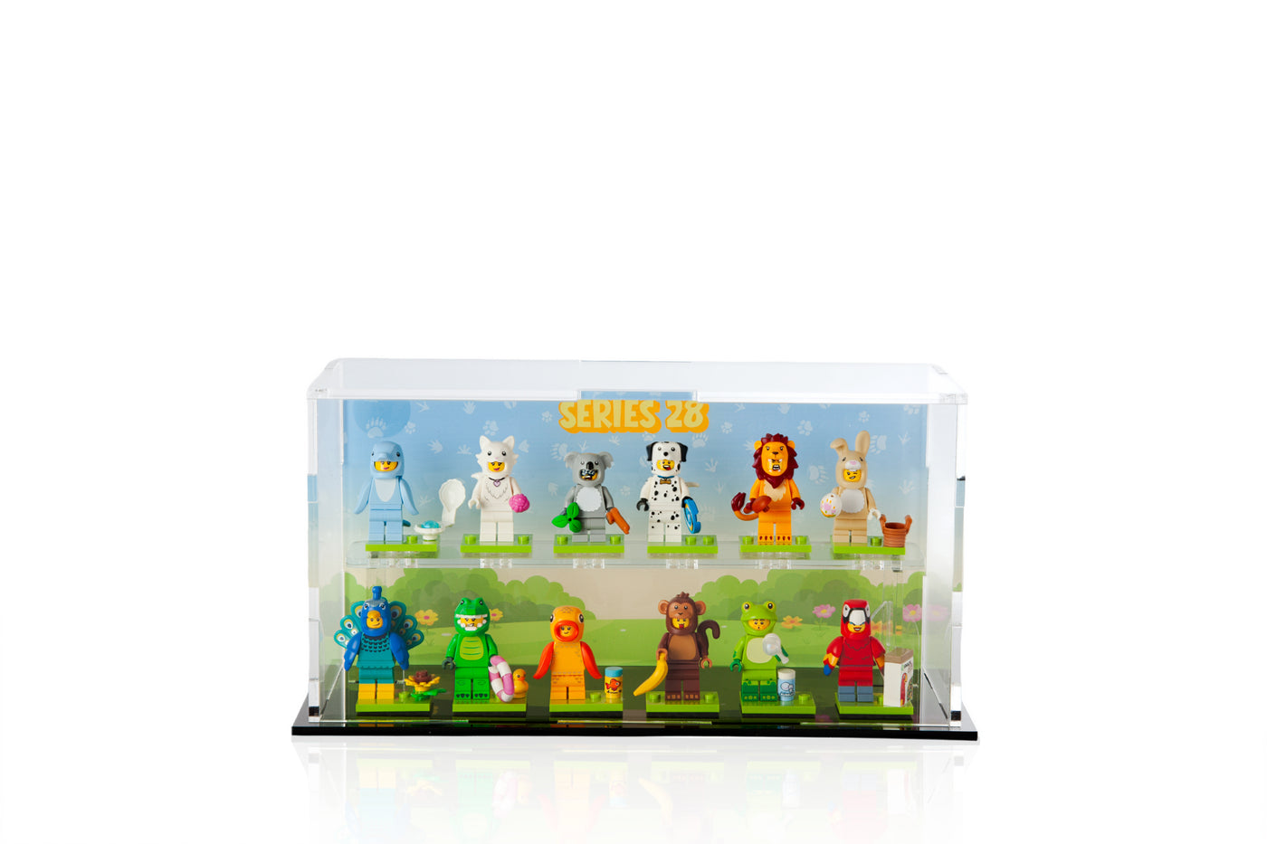 LEGO® Series 28 Minifigure Display Case – 12-Count Podium