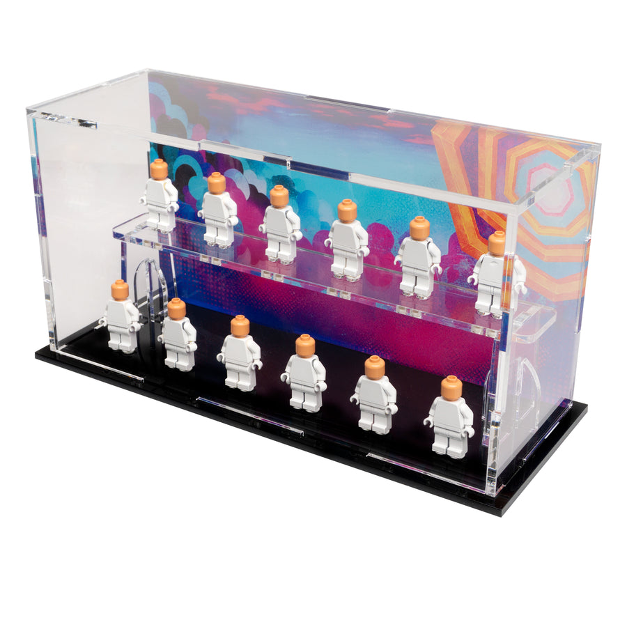 LEGO® Spiderman Minifigure Display Case – 12-Count Podium