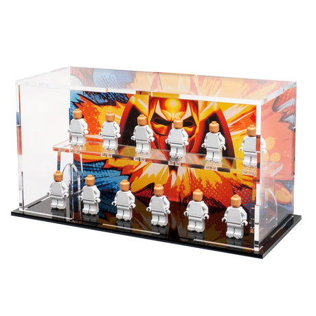 LEGO® Batman Minifigure Display Case – 12-Count Podium
