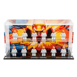 LEGO® Batman Minifigure Display Case – 12-Count Podium