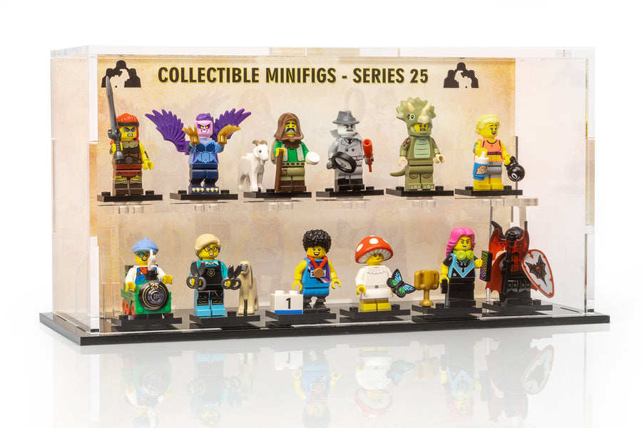 Minifigures Podium 12ct CMS 25 (71045) - BrickShell Cases