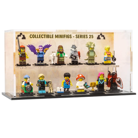 LEGO® Minifigures Series 25 Display Case (71045) by BrickShell Cases