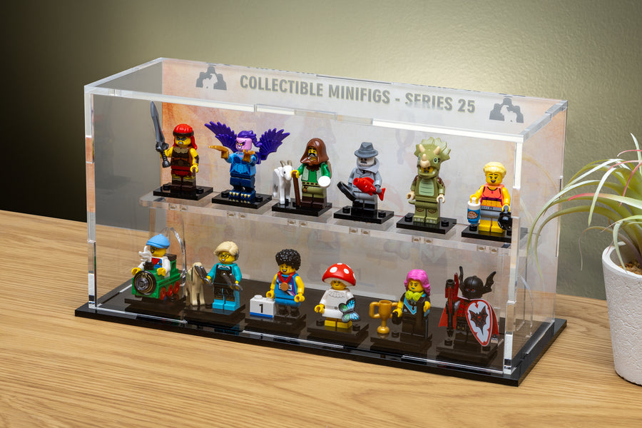 Display Case for LEGO® Collectable Minifigure Series 25 (71045)