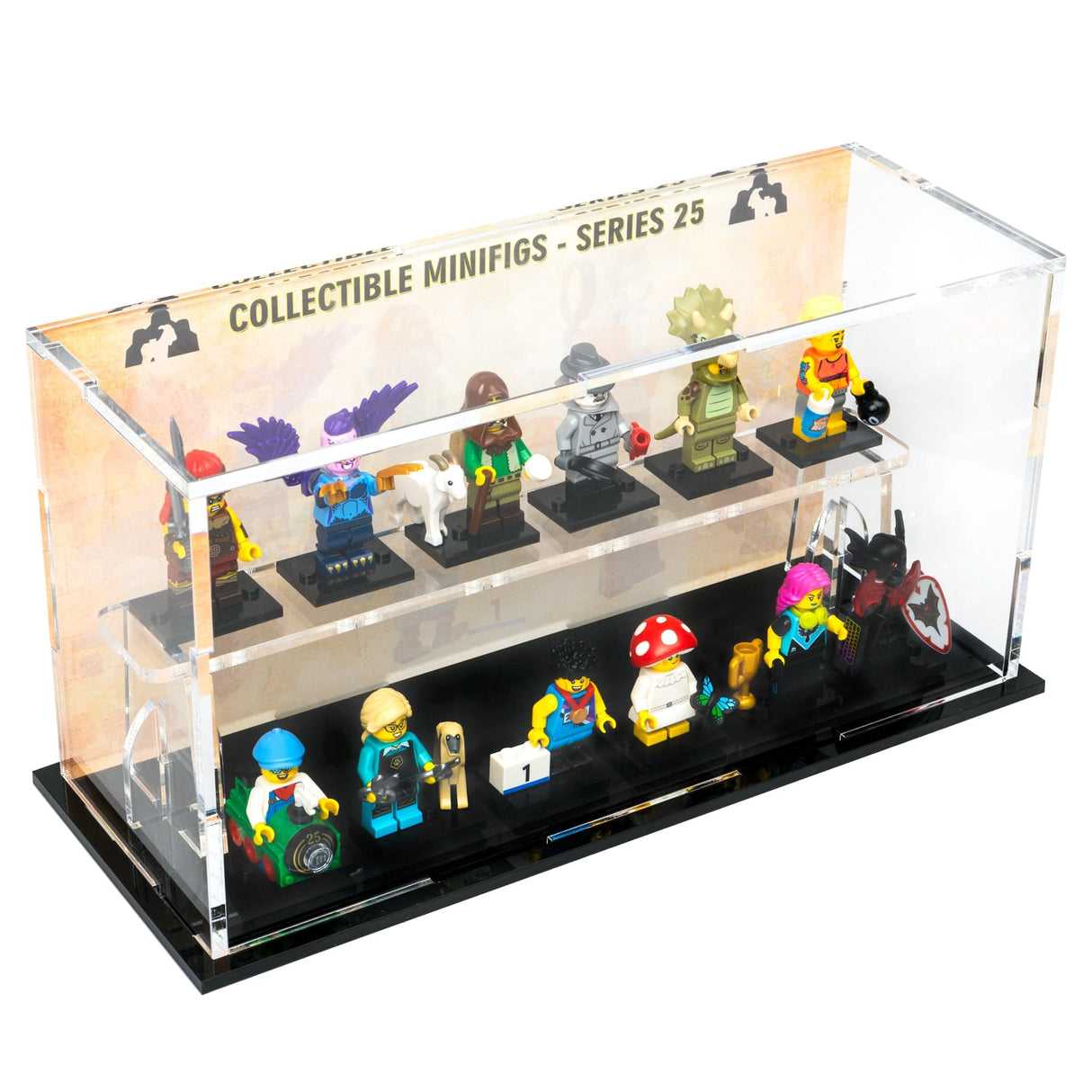 LEGO® Minifigures Series 25 Display Case (71045) by BrickShell Cases