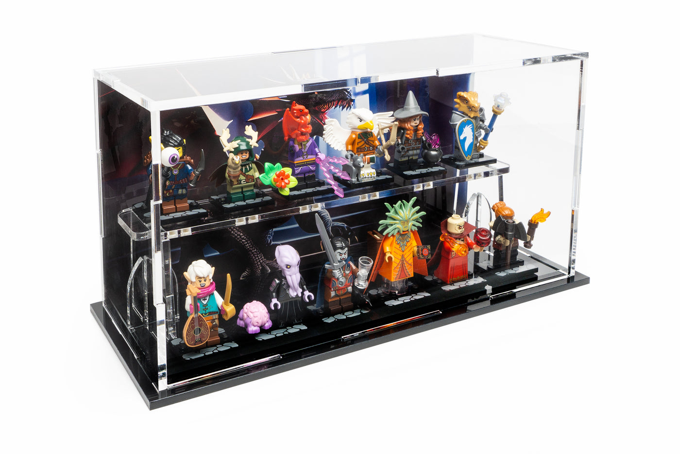 Display Case for LEGO® Collectable Minifigure Dungeons and Dragons