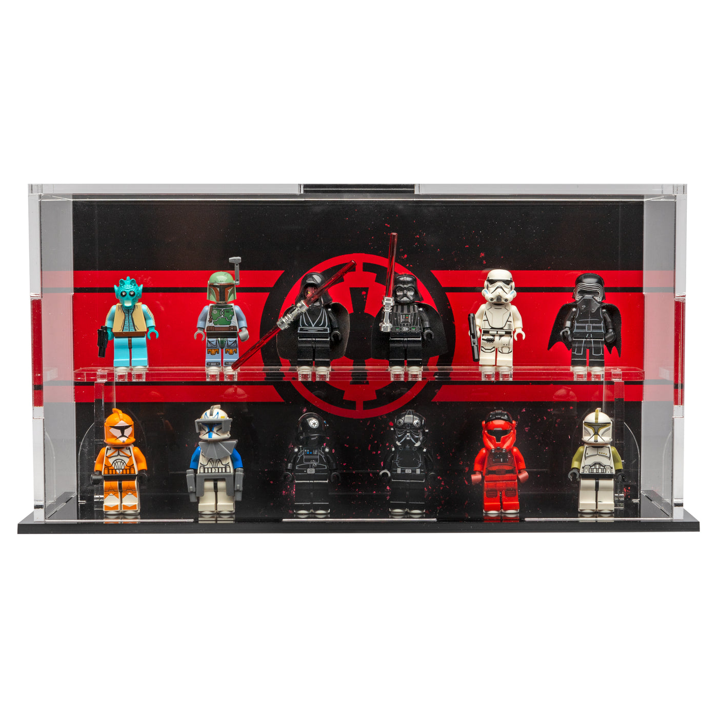 LEGO® Star Wars Minifigure Display Case – Empire Edition by BrickShell Cases