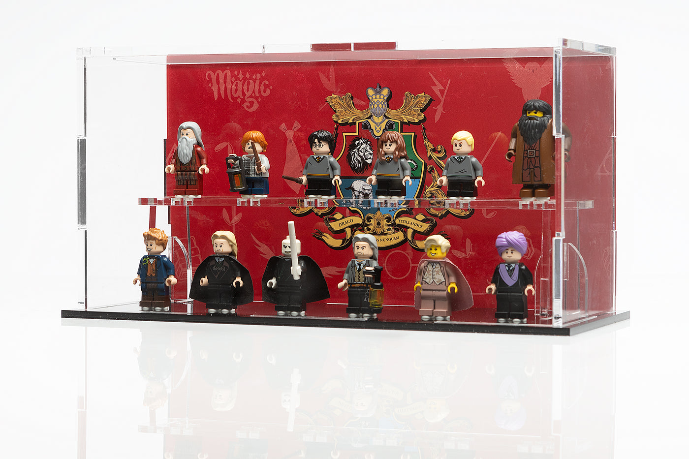 LEGO® Harry Potter Minifigure Display Case – 12-Count Podium