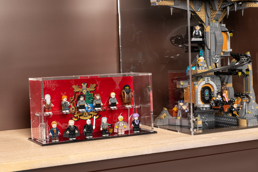 Display case for 12 LEGO®  Harry Potter Minifigures